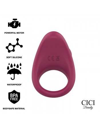 Cici Beauty Premium Silicone Vibrating Ring - MySexyShop