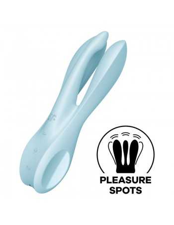 Satisfyer Threesome 1 Vibrator Blue - MySexyShop.eu