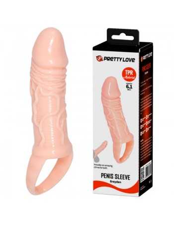 Pretty Love Breyden Penis Sleeve Flesh - MySexyShop.eu