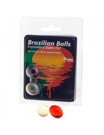 Taloka 2 Brazilian Balls Super Hot Effect Exciting Gel - MySexyShop.eu