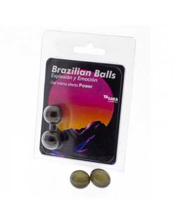 Taloka 2 Brazilian Balls Power Effect Exciting Gel - MySexyShop.eu