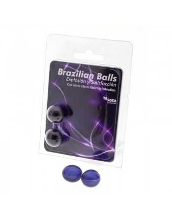 Taloka 2 Brazilian Balls Electric Vibrating Effect Exciting Gel - MySexyShop.eu