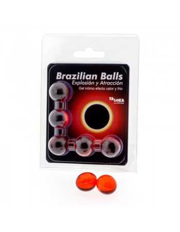 Taloka 5 Brazilian Balls Hot & Cold Effect Exciting Gel - MySexyShop.eu