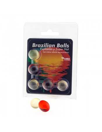 Taloka 5 Brazilian Balls Super Hot Effect Exciting Gel - MySexyShop.eu