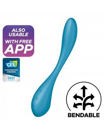 Satisfyer G-Spot Flex 5 Multi Vibrator Blue - MySexyShop.eu