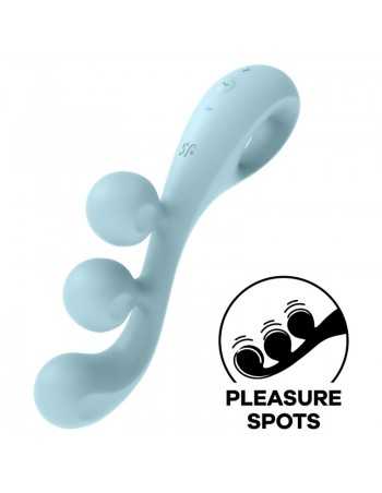 Satisfyer Tri Ball 2 Multi Vibrator Blue | MySexyShop
