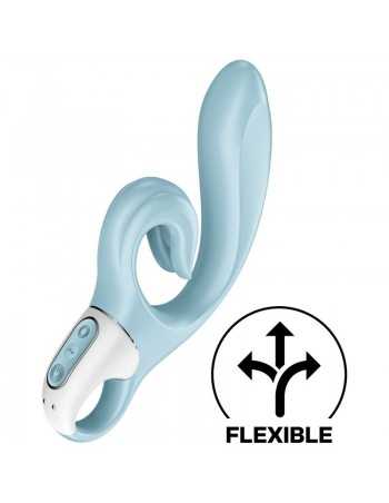 Satisfyer Love Me Rabbit Vibration Blue - MySexyShop.eu