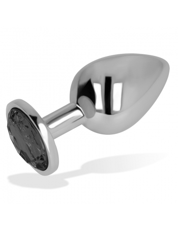 Ohmama Anal Plug Metal Black 8 Cm - MySexyShop.eu