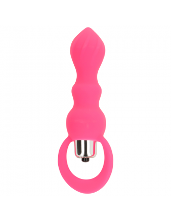 Ohmama Vibrating Butt Plug 9 Cm Pink - MySexyShop.eu
