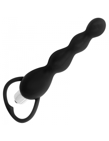 Ohmama Vibrating Butt Plug Black - MySexyShop.eu