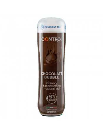 Control Massage Gel 3 In 1 Chocolate Bubble 200 Ml - MySexyShop