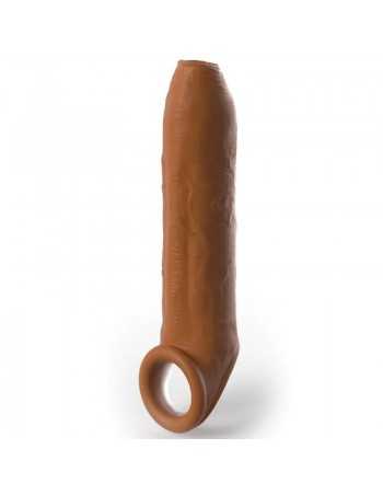 Pipedreams Sleeve Uncut 17,78 Cm W Strap Caramel - MySexyShop.eu