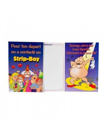 Femarvi Card Strip-Boy Fr - MySexyShop.eu