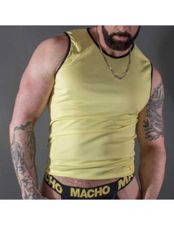 Macho Camiseta Amarillo S/M - MySexyShop (ES)
