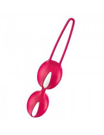 Fun Factory Smartballs Duo White/India Red | MySexyShop