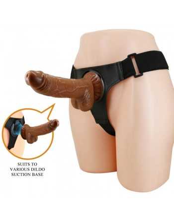 Pretty Love Harness Briefs Universal Harness With Dildo Micheal