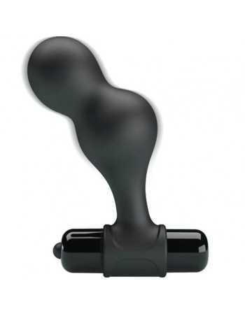 Mr Play Plug Anal Vibrador De Silicona Negro - MySexyShop (ES)