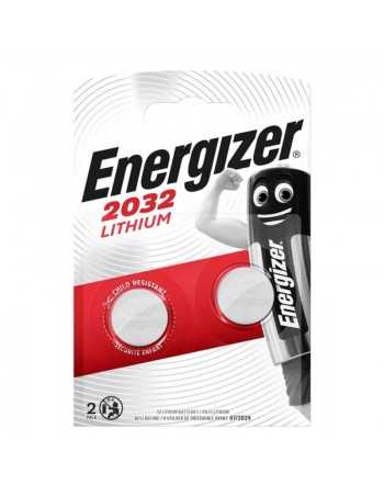 Energizer Battery Lithium Button Cr2032 3v 2 Unit - MySexyShop.eu