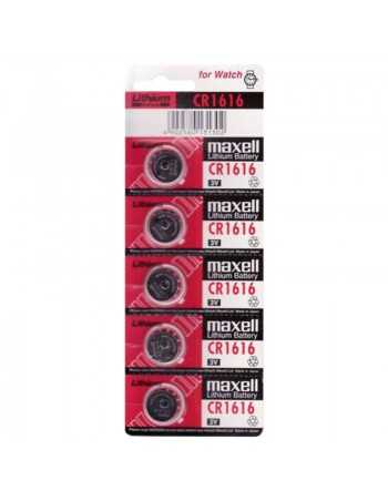 Maxell Battery Litio Cr1616 3v 5uds | MySexyShop
