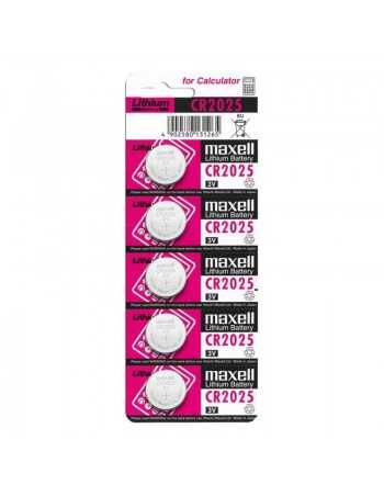 Maxell Battery Litio Cr2025 3v 5uds - MySexyShop.eu