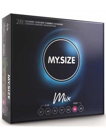 My Size Mix Preservativos 64 Mm 28 Unidades - MySexyShop (ES)