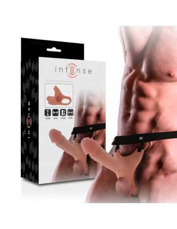 Intense Hollow Strap-On Silicone Extender 16 X 3.5 Cm - MySexyShop.eu