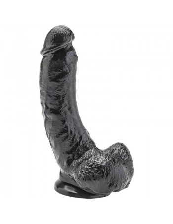 Get Real Dildo 20,5 Cm With Balls Black - MySexyShop.eu