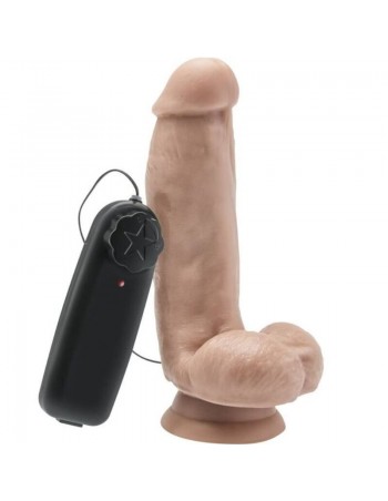 Get Real Dildo 12 Cm With Balls Vibrator Skin - MySexyShop.eu