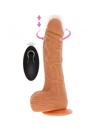 Get Real Up&Down Rotating Vibr Dildo Skin - MySexyShop.eu