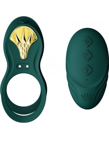Zalo Bayek Vibrating Couples Ring Green - MySexyShop.eu