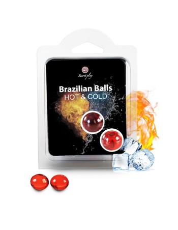Brasilianische bälle wärme und kalte wirkung 2 einheiten - MySexyShop.eu
