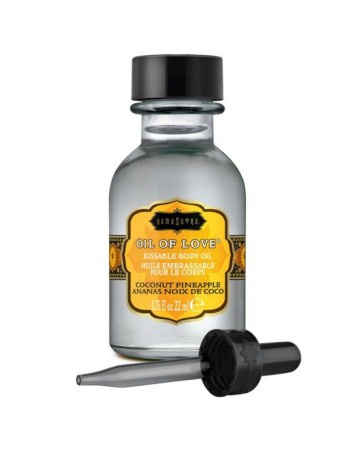 Kamasutra kissable öl der liebe foreplays kokosnuss und ananas 22 ml - MySexyShop.eu