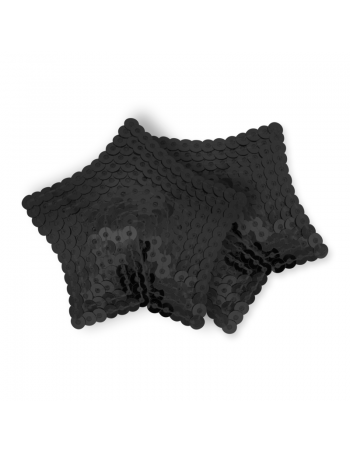 Ohmama Fetish Pezoneras Estrella Lentejuelas Negro - MySexyShop (ES)