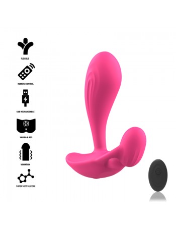 Intense Shelly Anal Plug Remote Control Pink - MySexyShop.eu