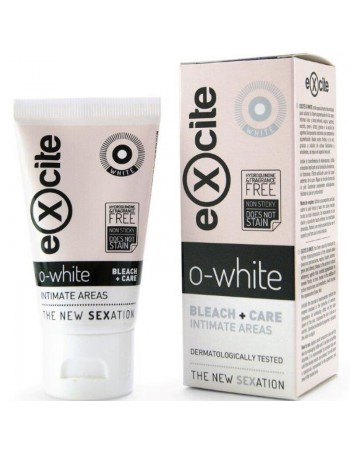 Excite O White Bleach + Care Intimate Areas 50 Ml | MySexyShop