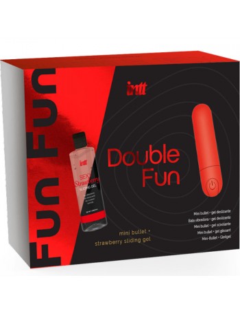 Intt Double Fun Kit With Vibrating Bullet And Strawberry