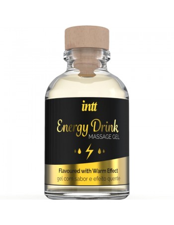 Intt Massage Gel With Flavored Energy Ca Drink And Heating