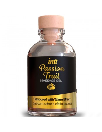 Intt Passion Fruit Flavored Massage Gel With Heat Effect |