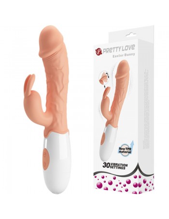 Pretty Love Easter Bunny Vibrator With Stimulator - MySexyShop.eu