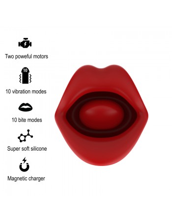 Mia Sicilia Double Pleasure Vibrating + Biting | MySexyShop (PT)