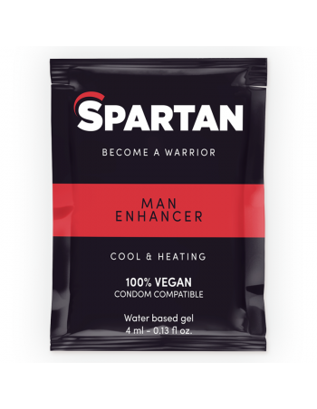 Spartan Male Enhancer Gel Hot-Cold Effect 100% Vegan 4ml - MySexyShop.eu