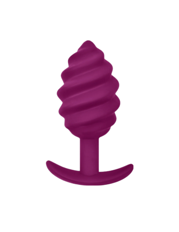 G-Vibe Gplug Twist 2 Purple Anal Plug