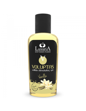 Luxuria voluptas edible stimulating gel warming effect vanilla