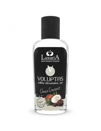 Luxuria voluptas edible stimulating gel warming effect coconut