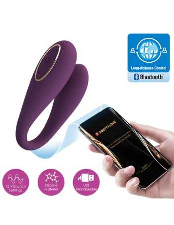 Pretty Love August Remote Global Double Pleasure Vibrator
