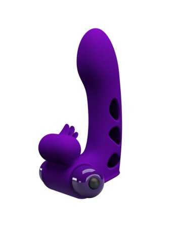 Pretty Love Orlando Purple Vibrator Finger Cover