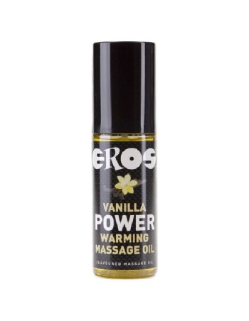 Huile De Massage Eros Vanilla Power Warming 100 Ml - MySexyShop
