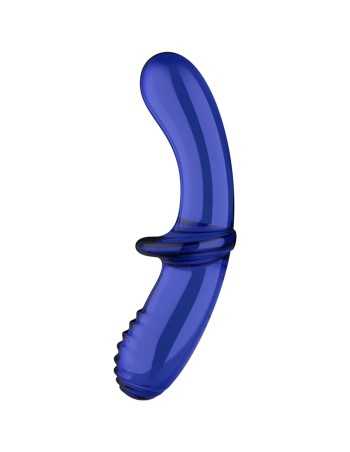 Satisfyer Double Crystal Dildo Blue