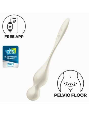 Satisfyer Love Birds Vibrating Kegel Balls White