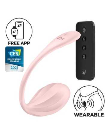 Satisfyer Ribbed Petal G Point Remote Control Stimulator Rose Free App